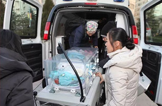 鹿邑县妇婴监护型护送